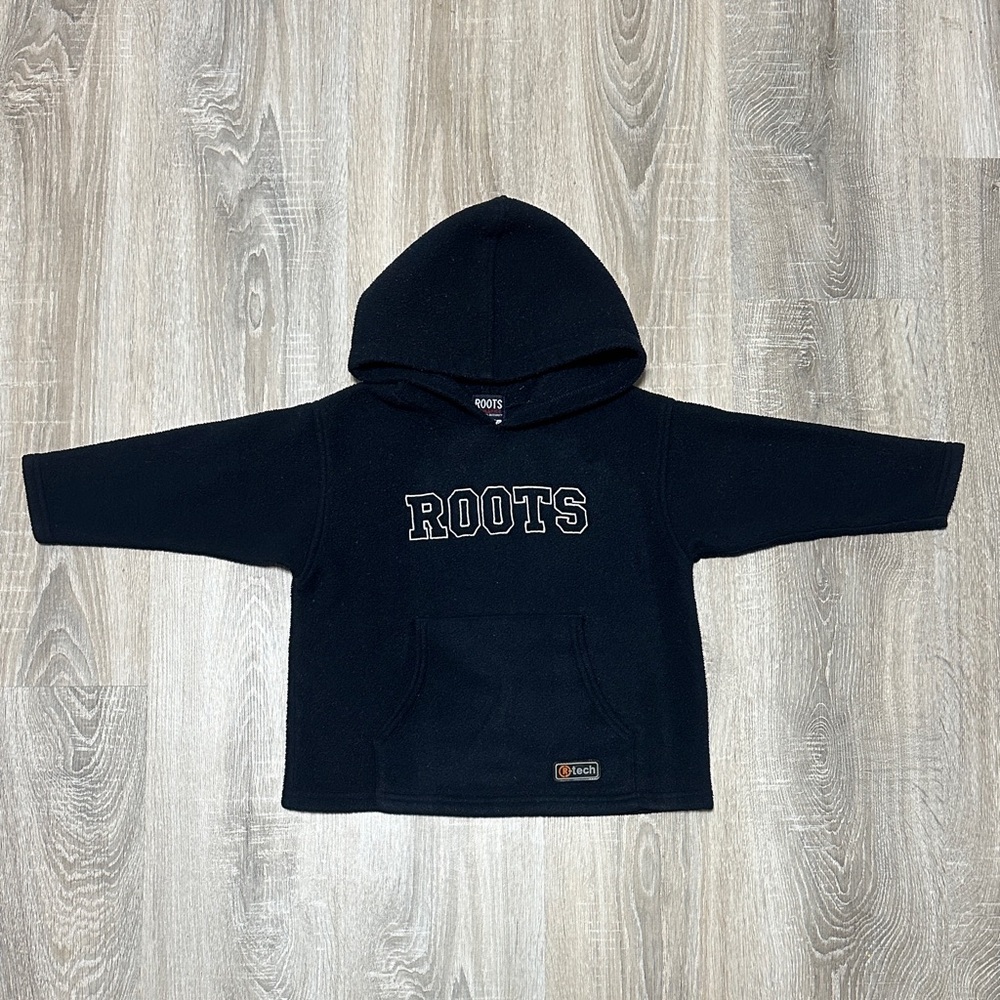 Vintage Roots Kids Hoodie with Logo - Picture 1 of 2